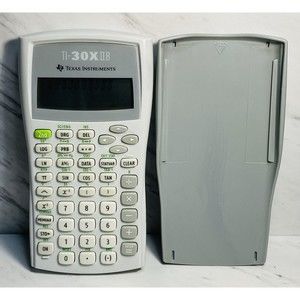 TEXAS INSTRUMENTS TI-30X IIB SCIENTIFIC CALCULATOR 2 LINE DISPLAY White